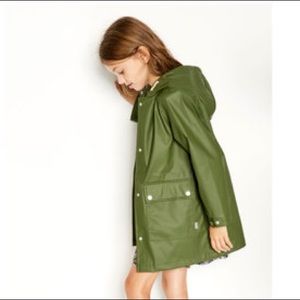 zara rain jacket